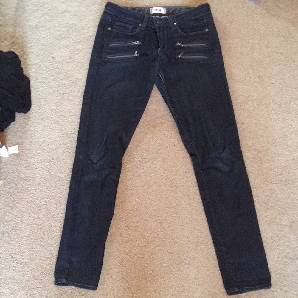 Dark blue Paige jeans size 29
